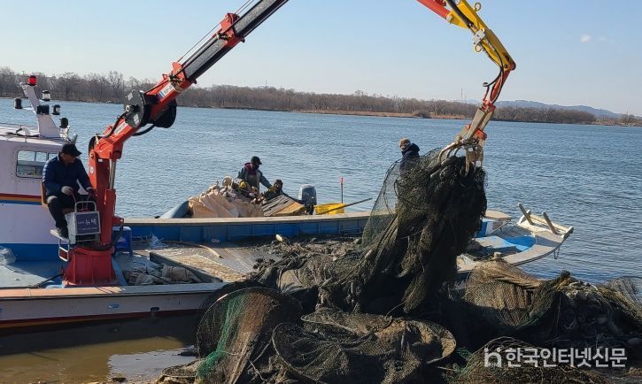 평택호 어업인단체, 봄맞이 평택호 환경 정화 활동