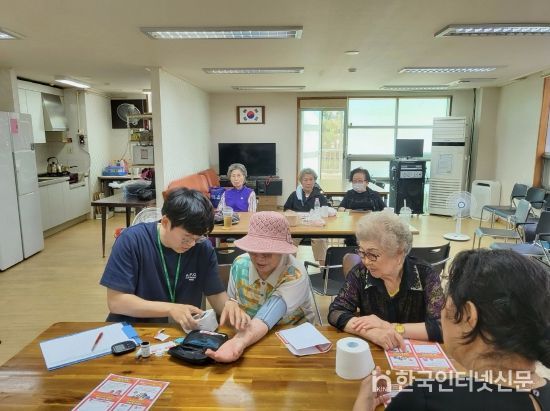 인천 중구 운서동, 온열질환 예방 찾아가는 경로당 건강교실 운영
