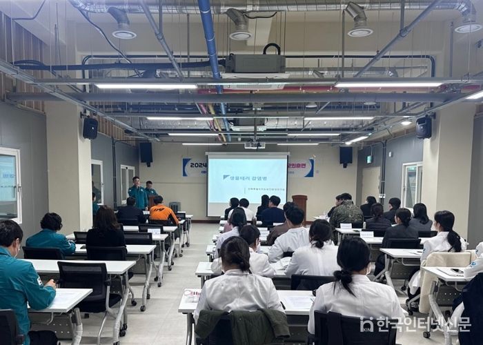 김제시, 생물테러 대비·대응 소규모 모의훈련 실시