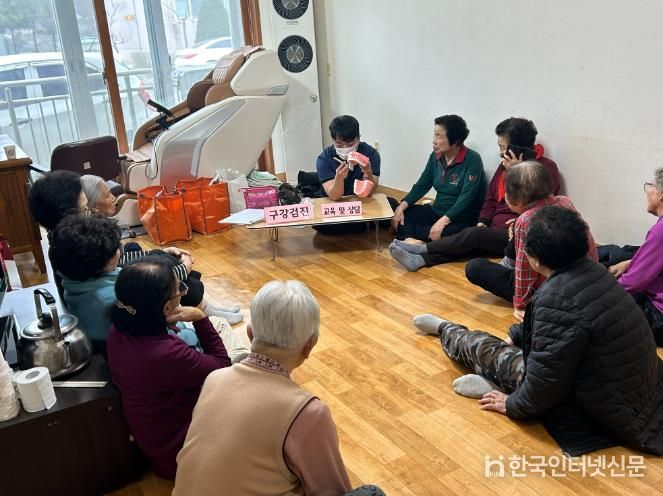 진안군 경로당 순회 구강관리 제공