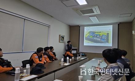 유해화학물질 현황 및 특이사항 공유 및 누출가정하 시뮬레이션 훈련