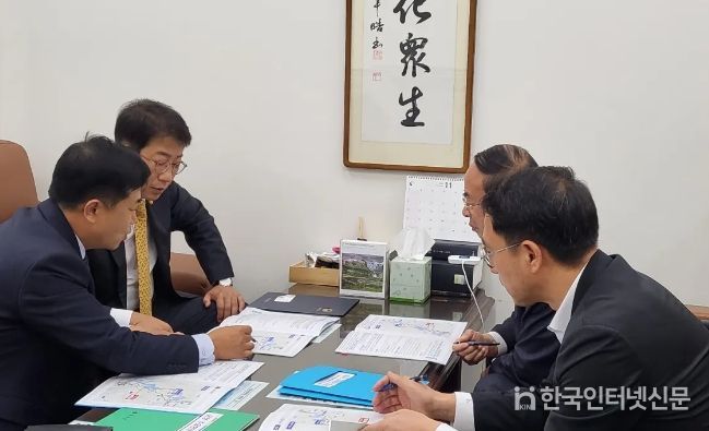 심 민 임실군수,“옥정호 순환도로․KTX 정차”총력전