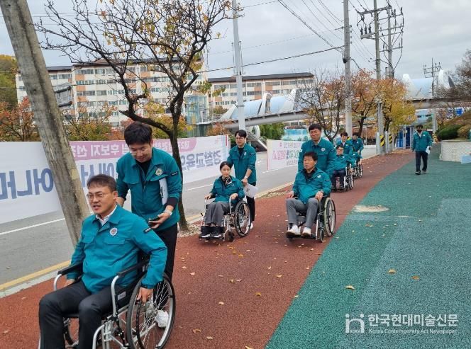 남원시와 함께하는 보행약자를 위한 안전한 보행환경 조성 현장 점검 추진