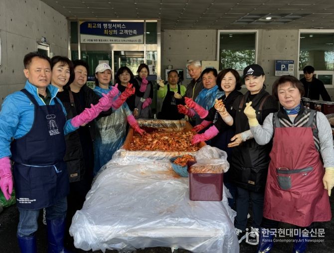 인천 서구 검단동, ‘봄맞이 제철 김치 나눔’ 행사