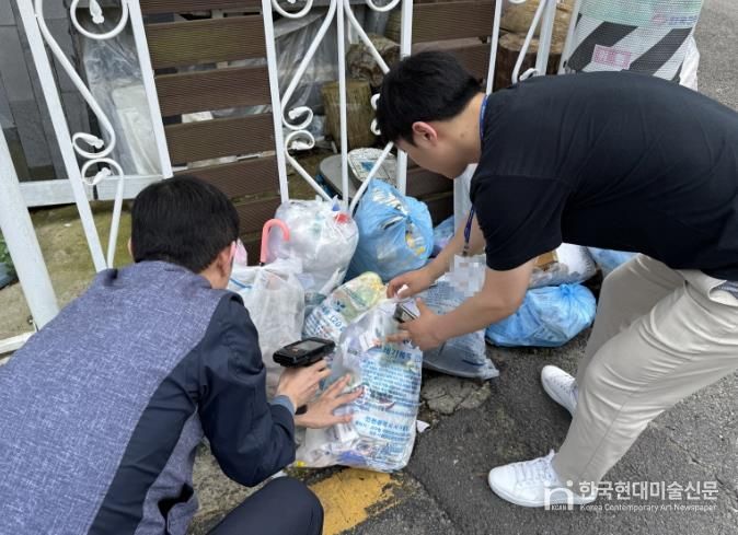 인천 서구, 종량제봉투 유통 실태 합동점검 실시
