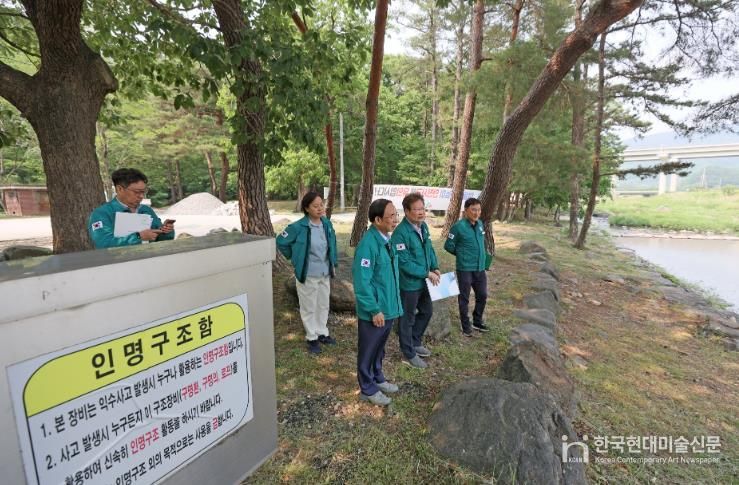 임실군, 여름철 물놀이 관리지역 현장점검 실시