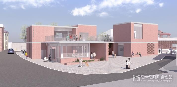 송산 마을어울림센터 건립사업(조감도)