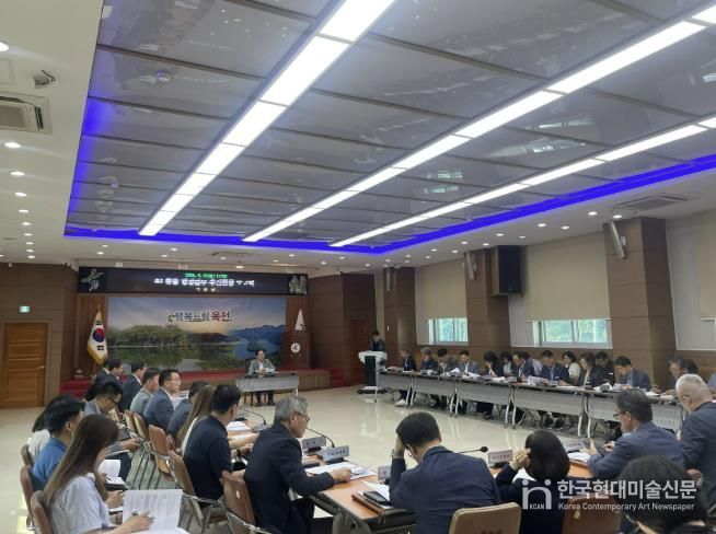 옥천군, ‘AI 활용 행정업무 추진현황 보고회’ 개최