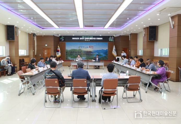 황규철 옥천군수 노인대학 특강 모습