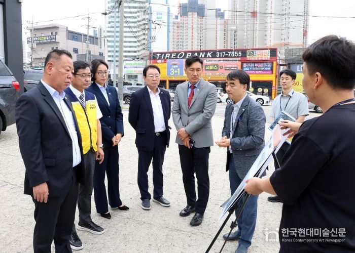 시흥시의회 도시환경위원회, 행정사무감사 현지 확인… 꼼꼼히 살펴