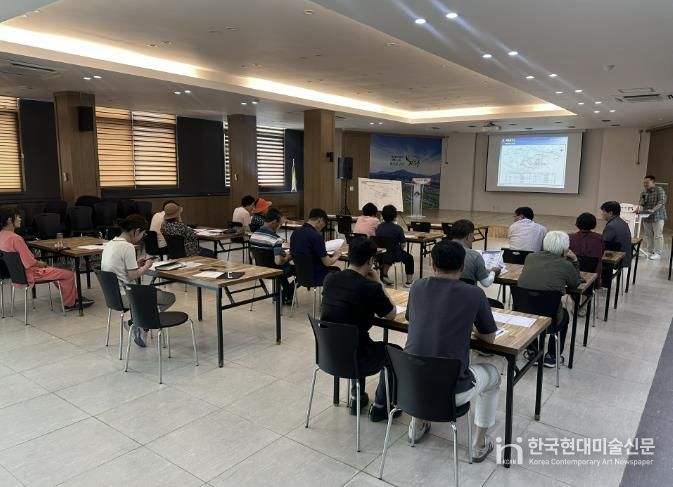 지평시장 보행환경 개선사업 주민설명회