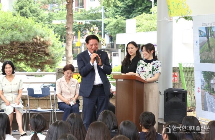 안양시, 대안여중・안양서초에 ‘학교숲’ 조성