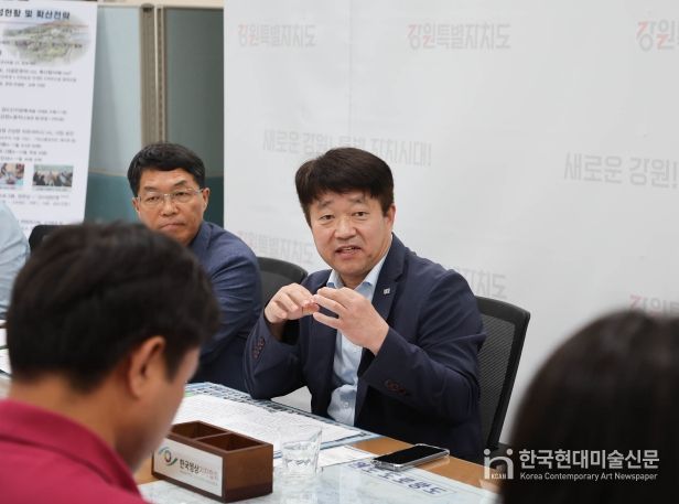 강원도 농업기술원 기자간담회