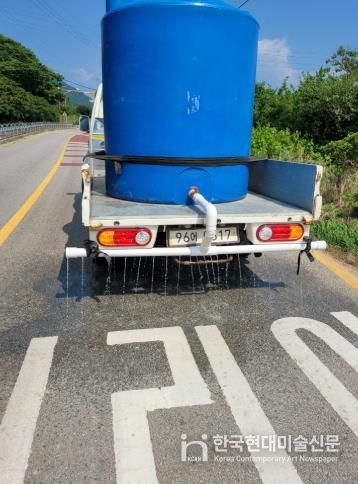 고창군 해리면, 폭염 대응 살수차 운행