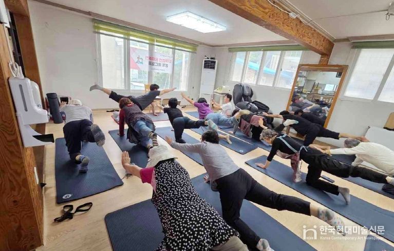 옹진군, '근육채움 건강관리 프로그램'1기 수료식 개최