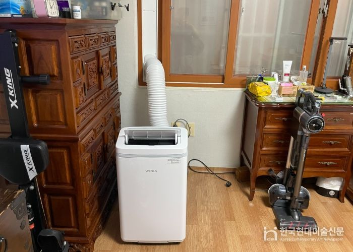 “반지하 무더위, 이제는 안녕”… 하남 덕풍2동, 독거노인에 이동식 에어컨 지원