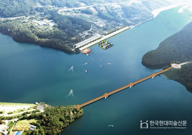 2026년 특수상황지역개발 신규사업-빙어호 인도교 조성사업 계획도