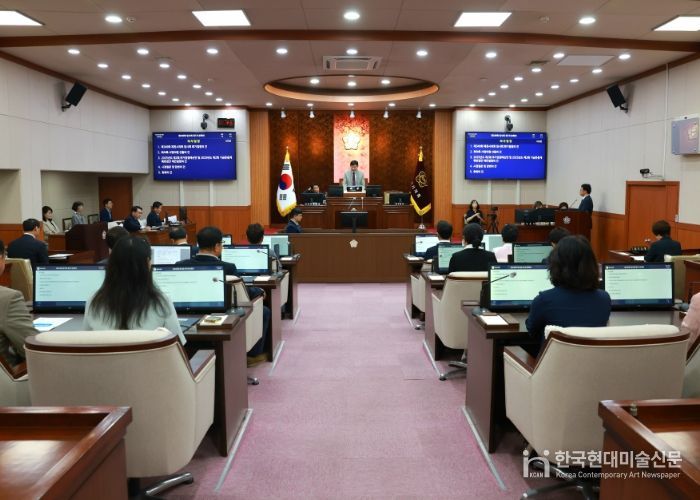 제천시의회, 제349회 임시회 개회