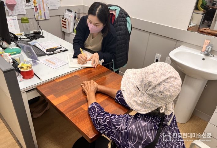 임실군, 노인 일자리 사업 참여자 치매 조기 검진 실시