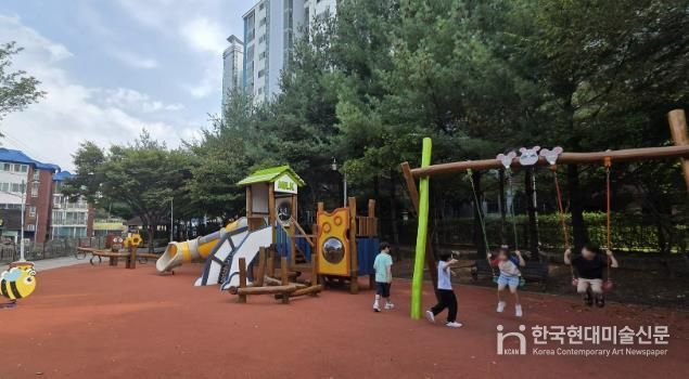 청주시, 강내면 은하수어린이공원 정비 완료