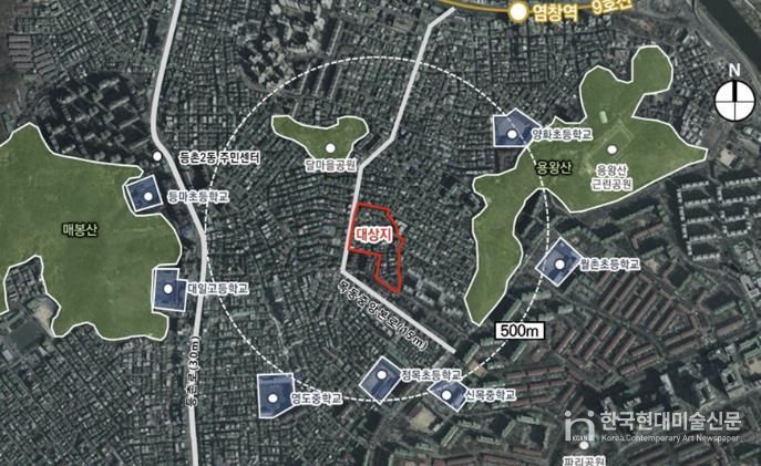 목2동 232번지 일대 위치도