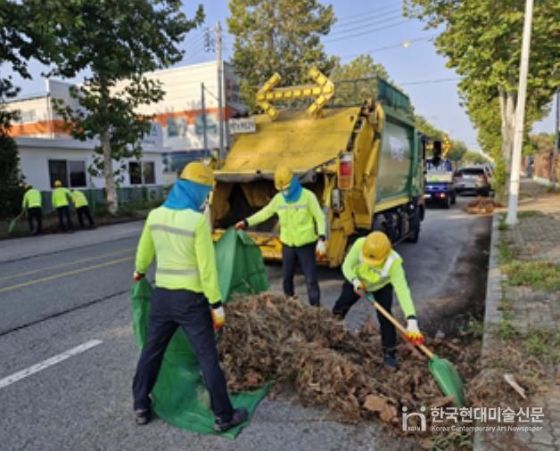 군산시, 낙엽쓰레기 무상수거 특별처리기간 운영
