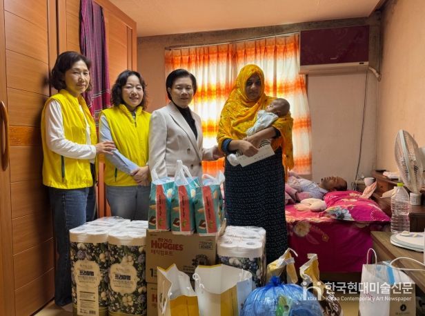 교통사고 피해 외국인 근로자 가정에 따뜻한 손길