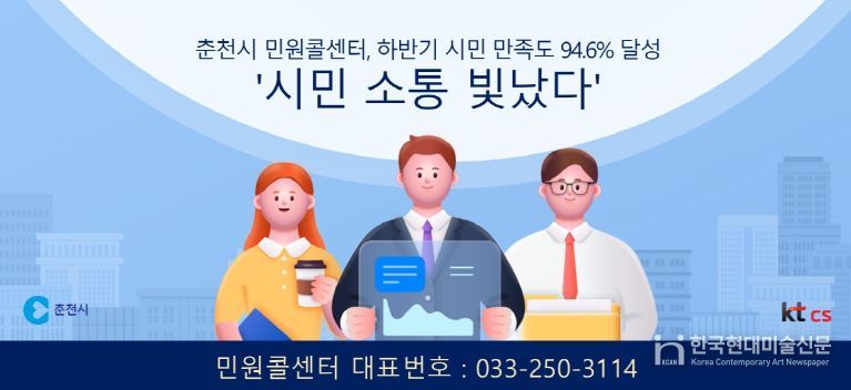 민원콜센터 만족도조사 94.6%