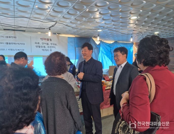 노인 복지 향상 기여 및 나눔 문화 확산 위해 각각 바자회