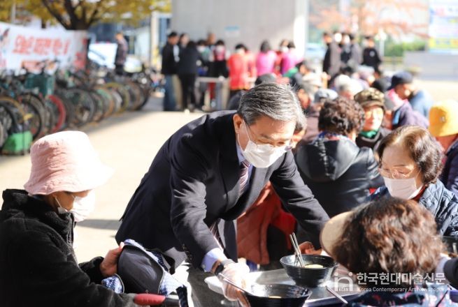 남양주시민축구단, ‘사랑의 짜장차’ 참여