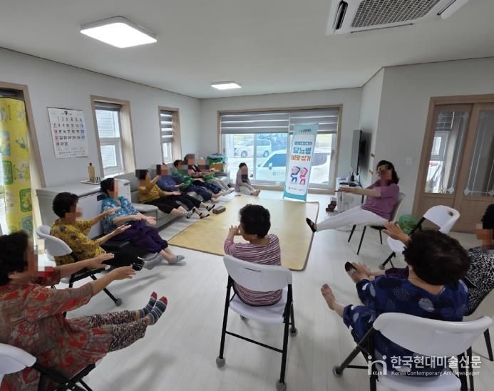 여주시보건소, 방문건강관리사업 '경로당 소그룹 프로그램'으로 만성질환 관리 실천력 향상