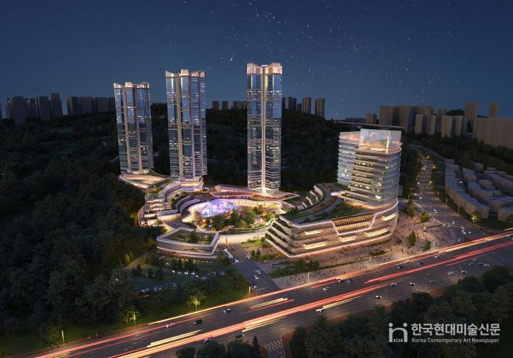 대규모 종합병원(고려대학교 의료원) 조감도