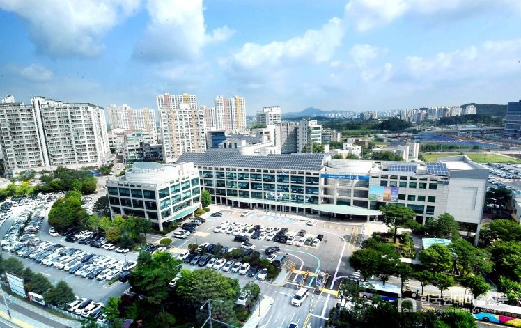 시흥시청 전경