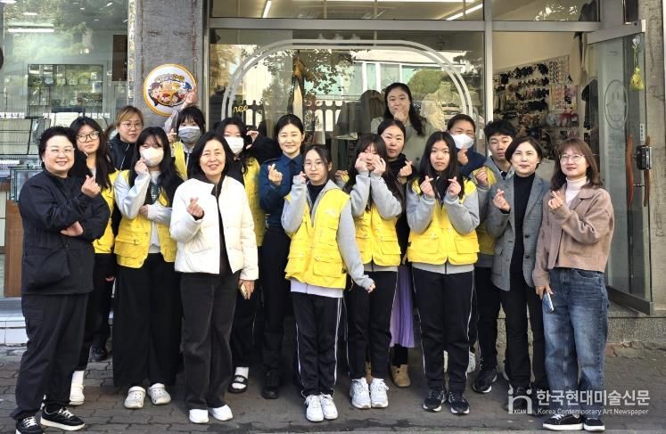 달서구 진천동 청소년 마을운영단, ‘아동안전지킴이집’ 팻말 부착