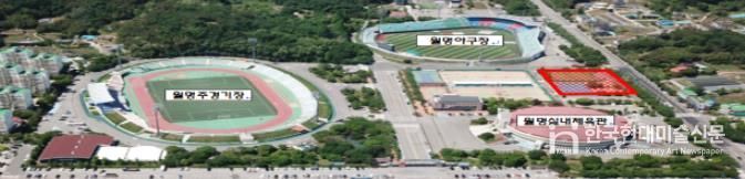 월명국민체육센터건립사업순항(위치도)