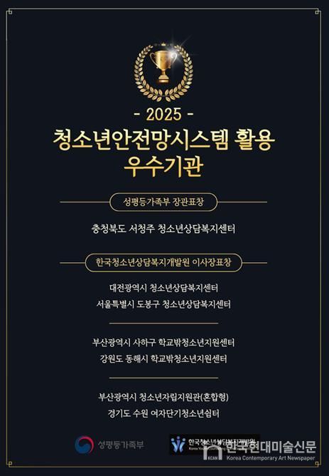 동해시학교밖청소년 지원센터 표창수상