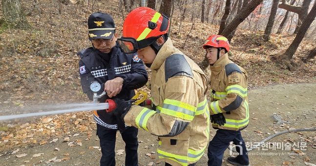 산불 초기대응 체계 확립을 위한 진압장비 현장 실증