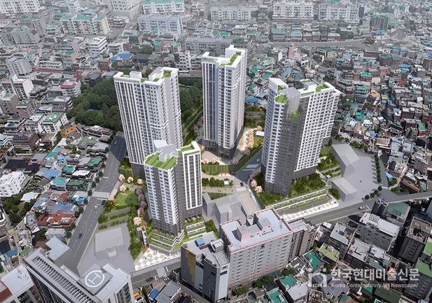 수정3구역 재개발사업 조감도