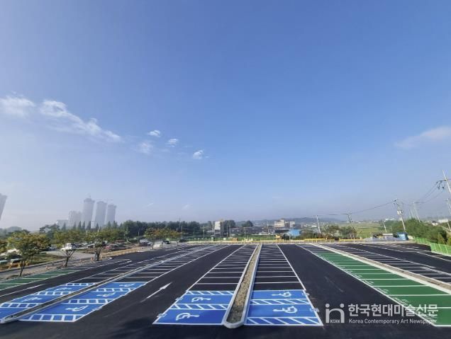 청주시 문암생태공원, 주차장 확장 등 시설개선 완료