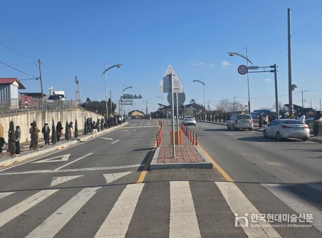 김제시 어두운 거리 경관조명 설치로 희망의 메시지 전달