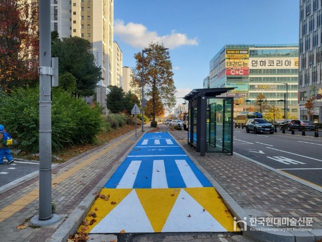 영종국제도시 버스정류장 45곳 주변 보행환경 더 안전하게 개선