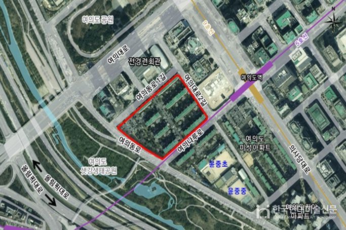 위치도 (영등포구 여의도동 28 일대)