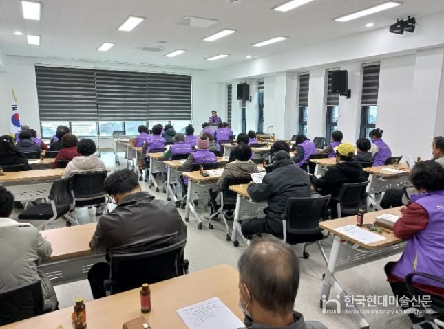 서천군 마서면주민자치회, 2026년 사업제안 설명회 개최