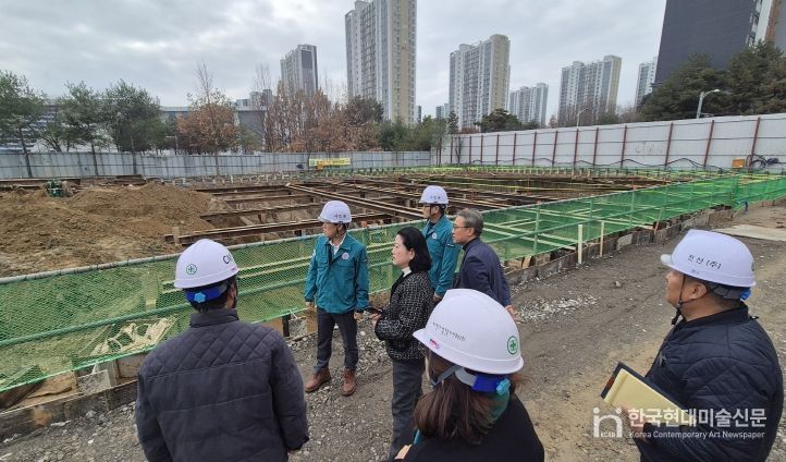 음성교육지원청, 겨울철 교육시설 공사현장 안전점검