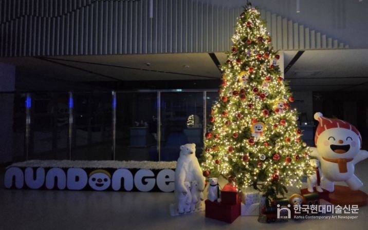 평창올림픽플라자 대형 크리스마스 트리