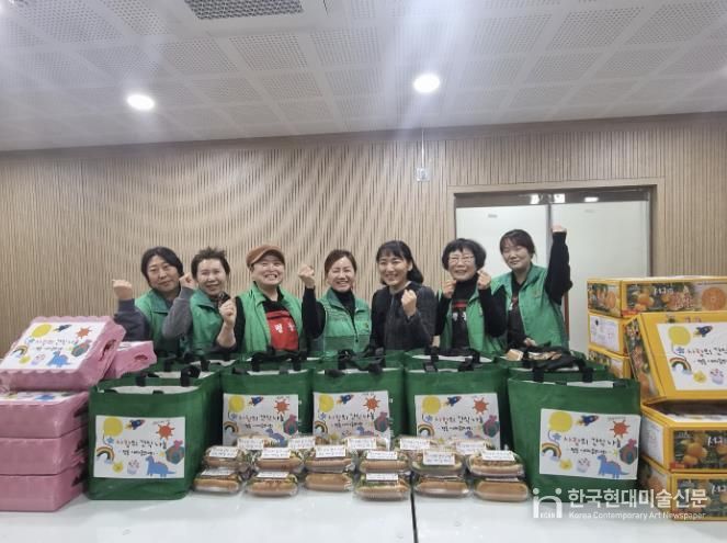 수원시 권선구 평동 새마을부녀회, 간식 나눔으로 지역 어린이에게 사랑 전달