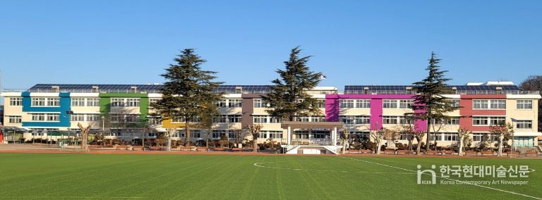 양양고등학교 전경사진