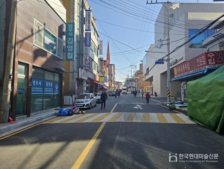 파주시, 금정로·시청골목길·금정12길·금정13길 등 가로환경개선사업 완료