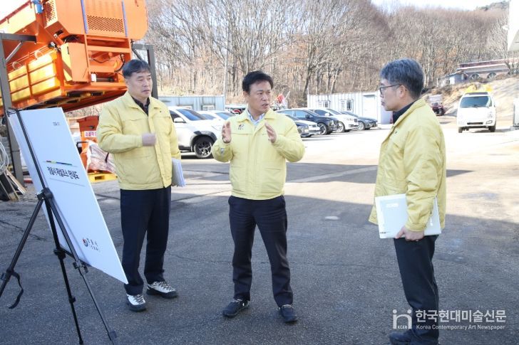 이학수 정읍시장, 제설 창고·한파 쉼터 긴급 점검