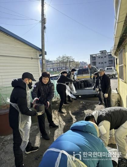 청심회, 동두천시 사랑애(愛) 연탄 나눔 봉사 실천